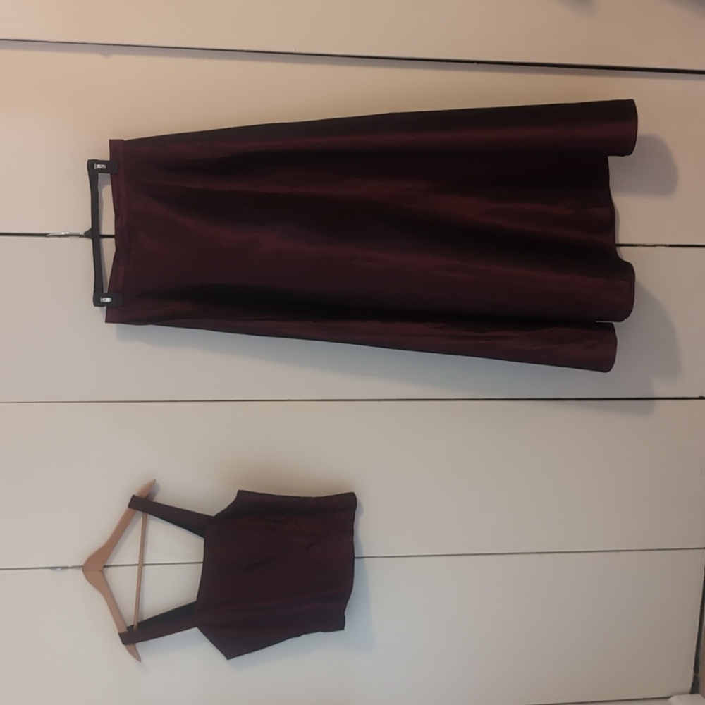 Jessica McClintock Bridal top and skirt Size 16